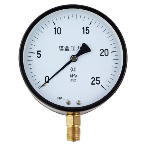 YE-100、150膜盒壓力表